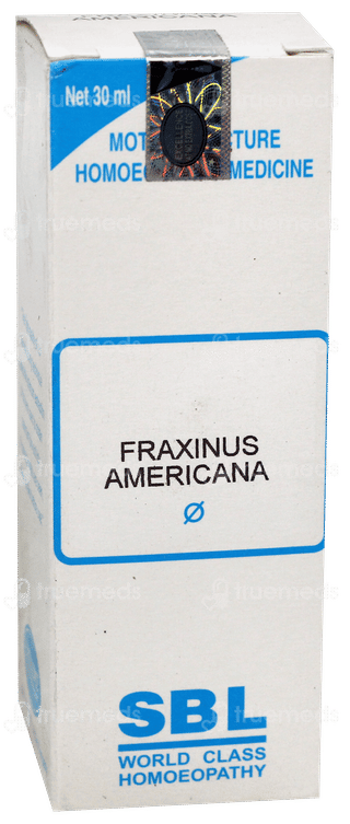 Sbl Fraxinus Americana Q Mother Tincture 30Ml